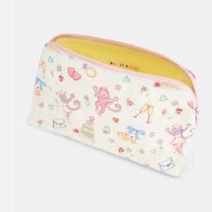 Monkey Said Yes Makeup Bag Roller Rabbit Bridal Pajama Collection